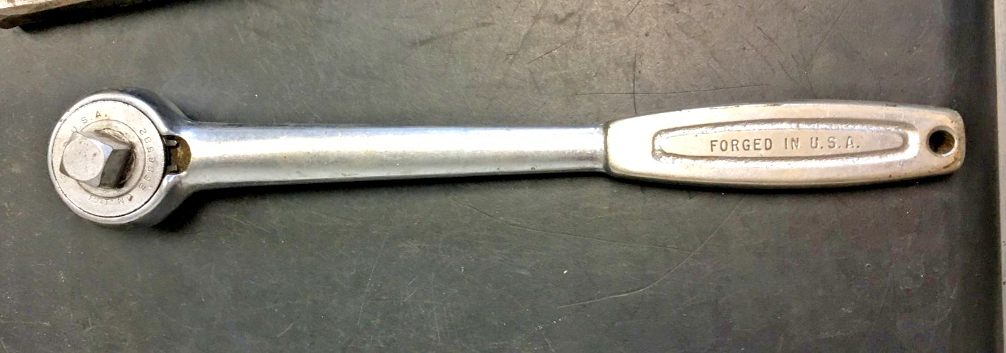 Wizard Tools Round Head Ratchet, H2833, 1/2″ Drive, USA