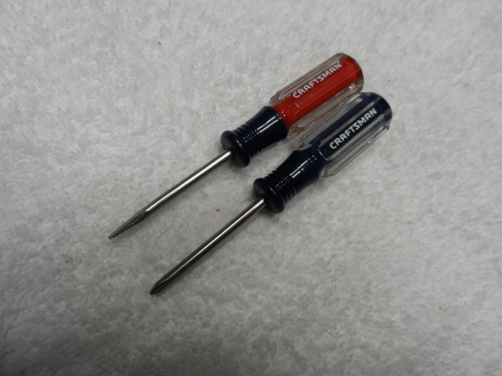 Craftsman NOS Mini Phillips Slotted Screwdriver Set, made in USA – 41541 / 41542