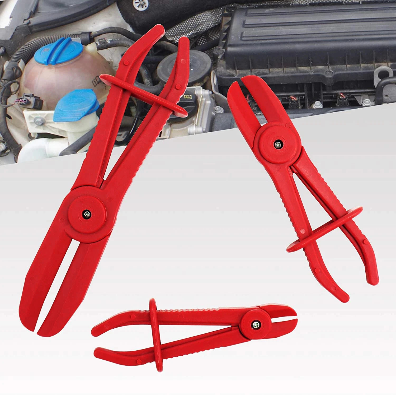 3/6/9Pcs Set Fuel Water Brake Line Pipe Pinch Off Pliers Flexible Hose Clamp Kit