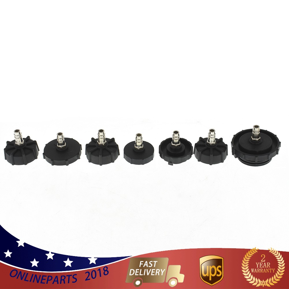 Brake & Clutch Bleeder Valve System Kit + Portable Pneumatic Air Pressure Kit
