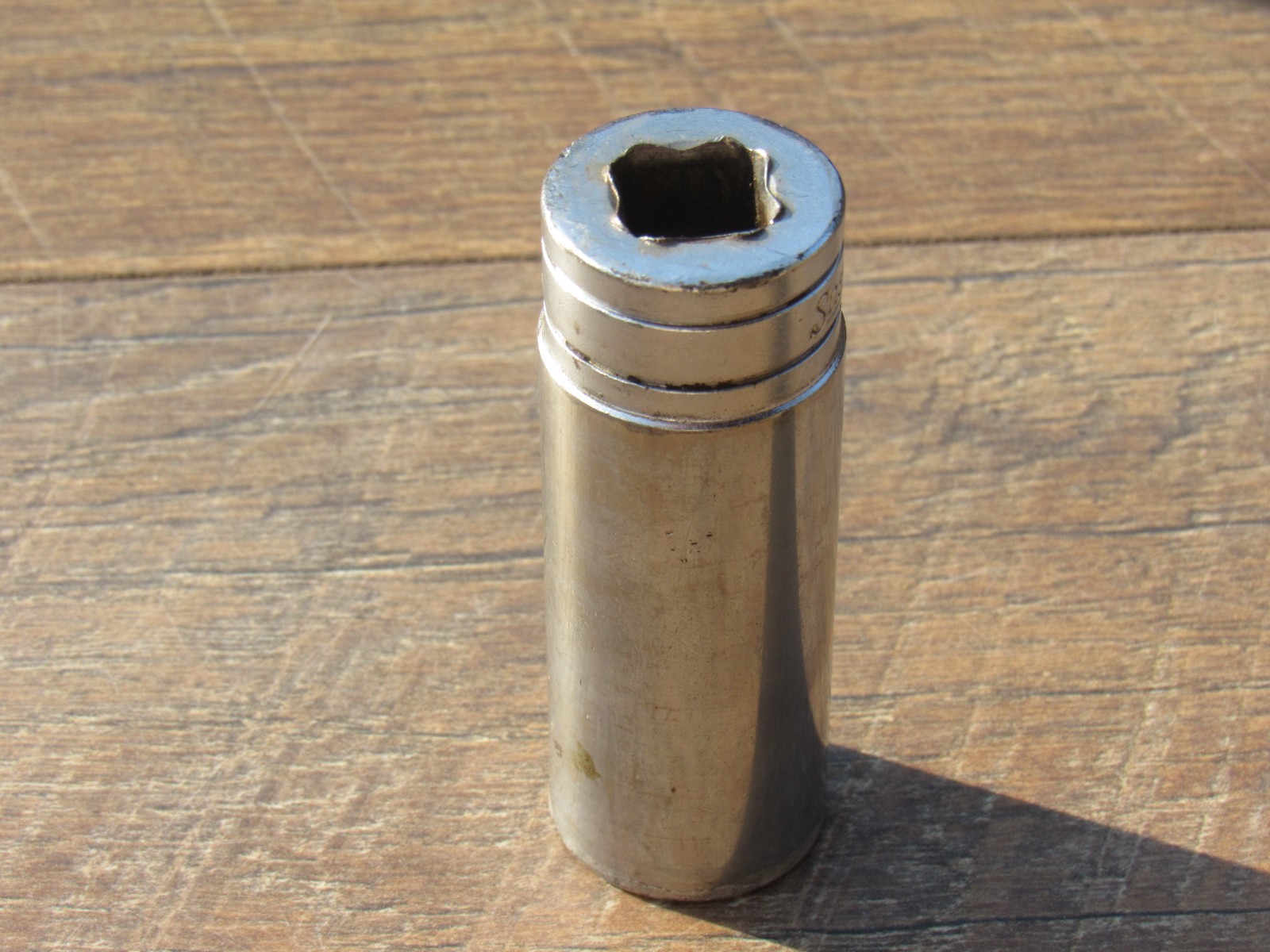 SNAP ON 7/8″ S281 1/2″ DRIVE SAE 12 POINT DEEP CHROME SOCKET UNDERLINE S 281 7/8