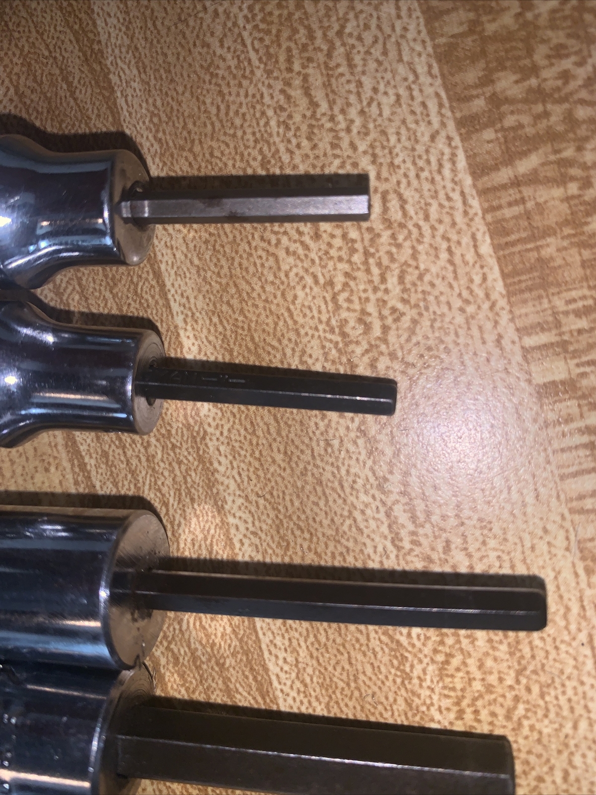 MAC TOOLS & Snap On 3/8″ Drive Hex Socket Driver METRIC AND SAE LOT 6 Pcs USA