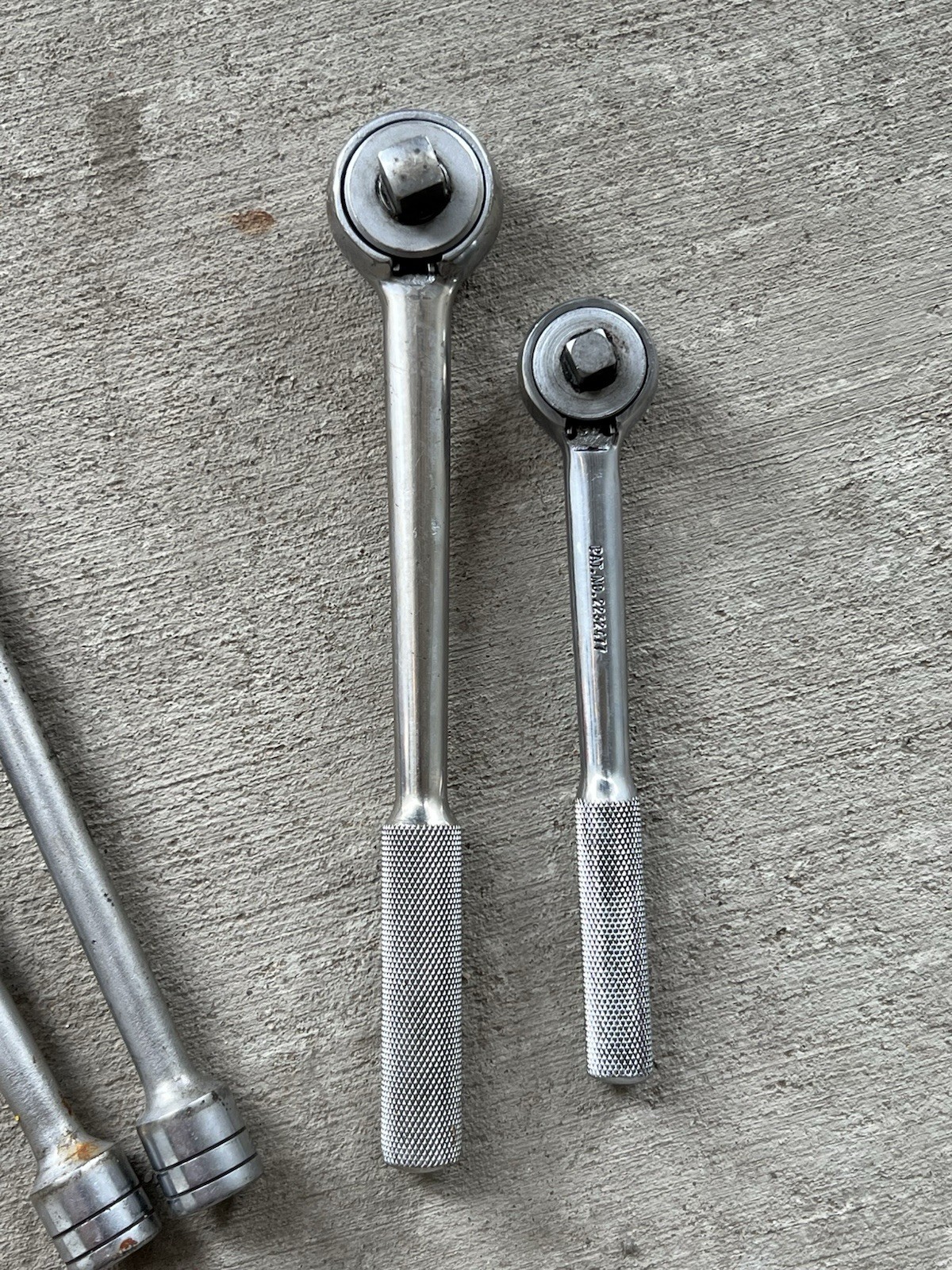 S-K Tools Ratchet Wrenches + Extensions Lot 40161 40162 42470