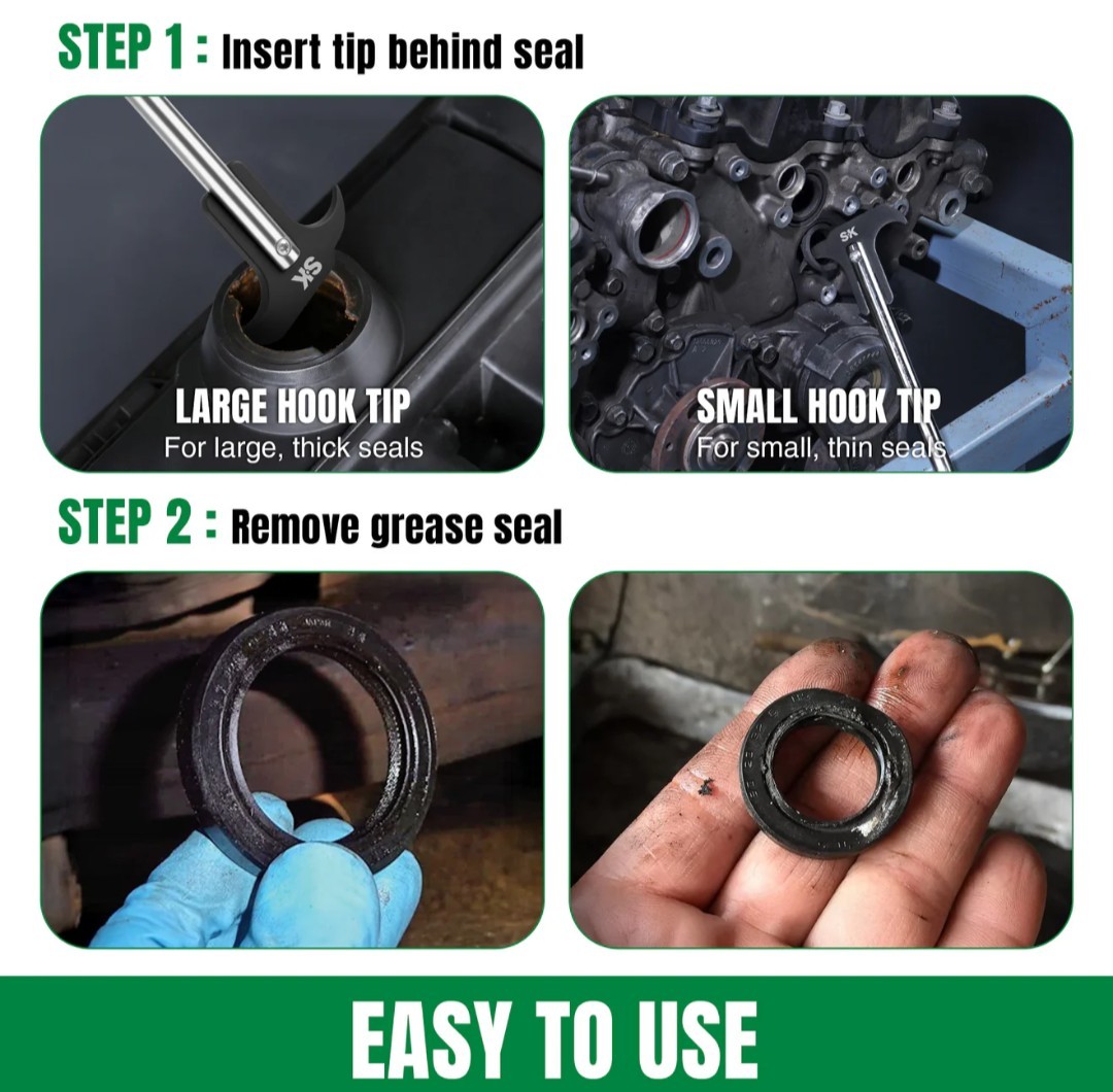 SK Seal Puller With Two Extra Blades NEW SK Professional Tools LIFETIME WARRANTY