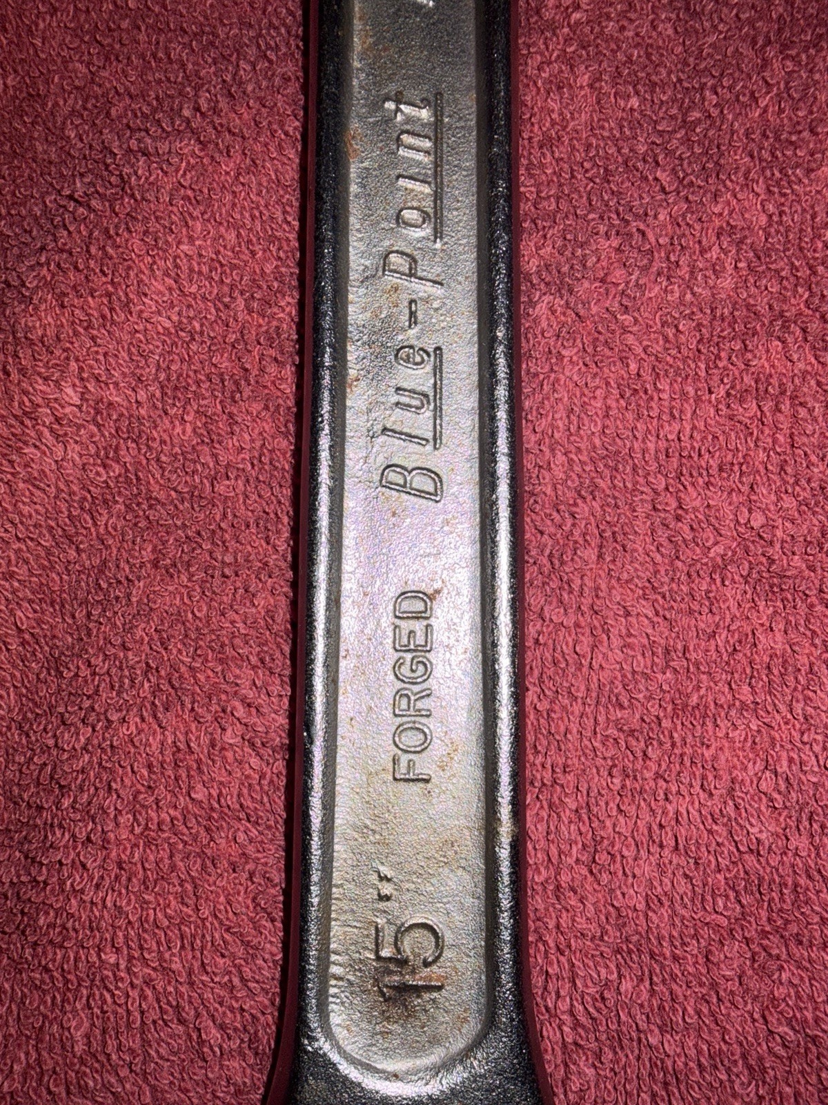 Snap-On Blue Point 15” Adjustable Wrench