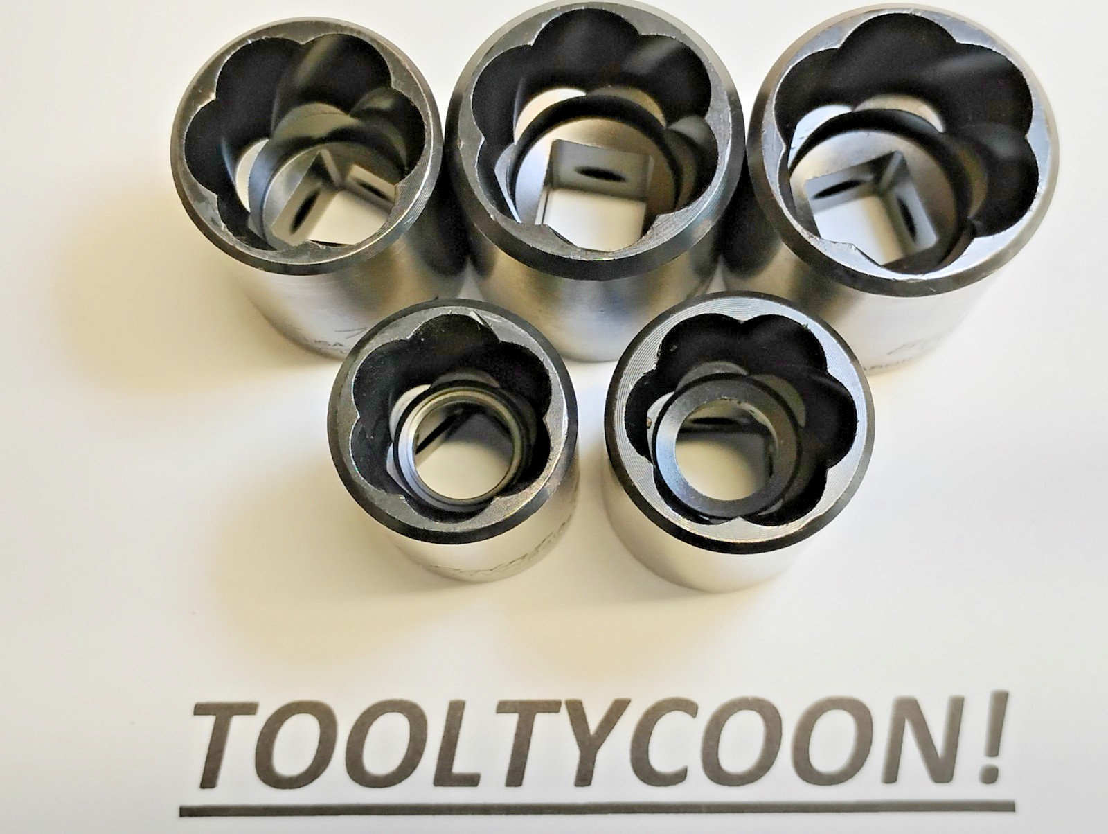 Blue Point TOOLS 305TTWYA NEW 3/4-1” Shallow Twist Impact Socket Set