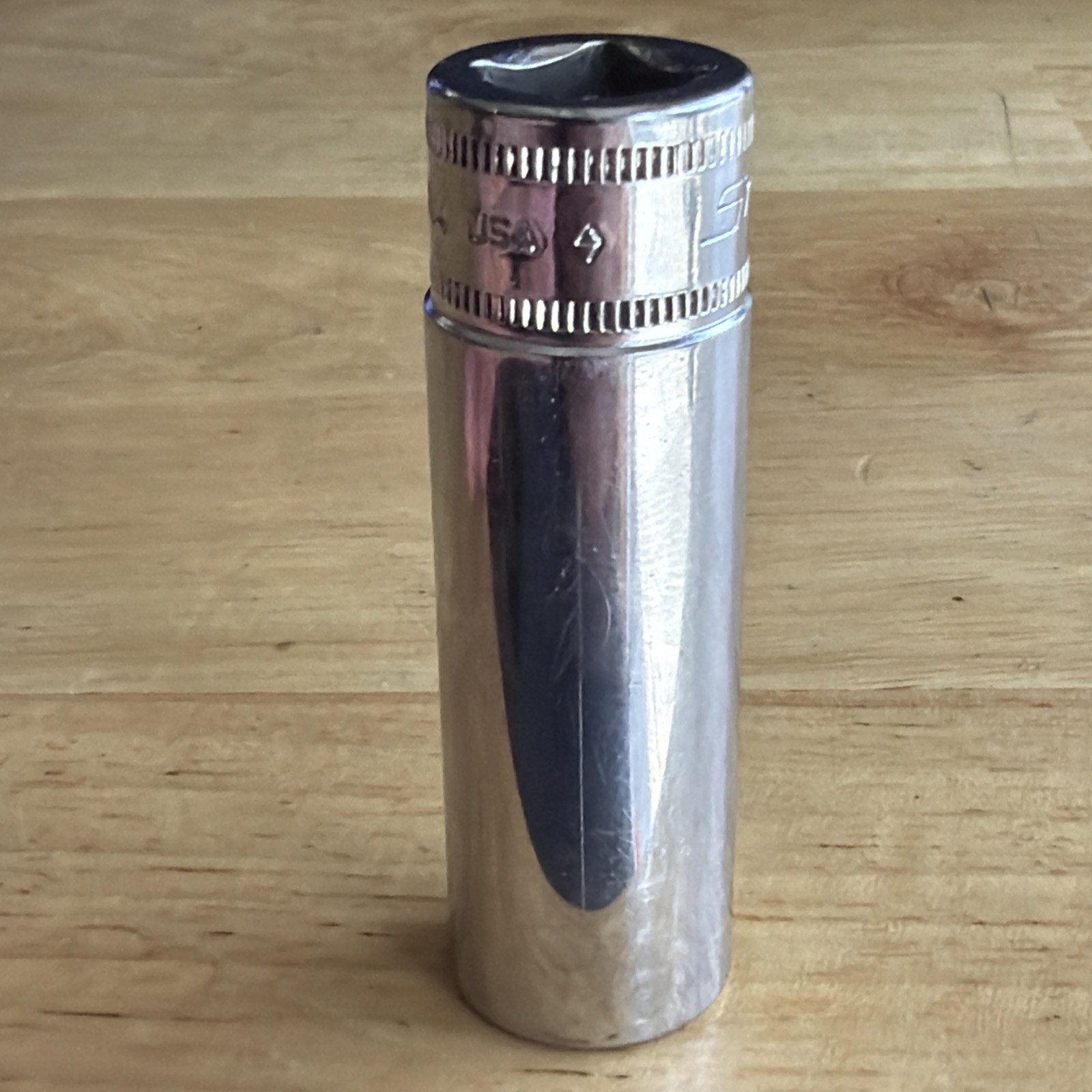 Snap On Tools 14mm Deep Socket 3/8″ Drive 12 Point SFM14 Made in USA