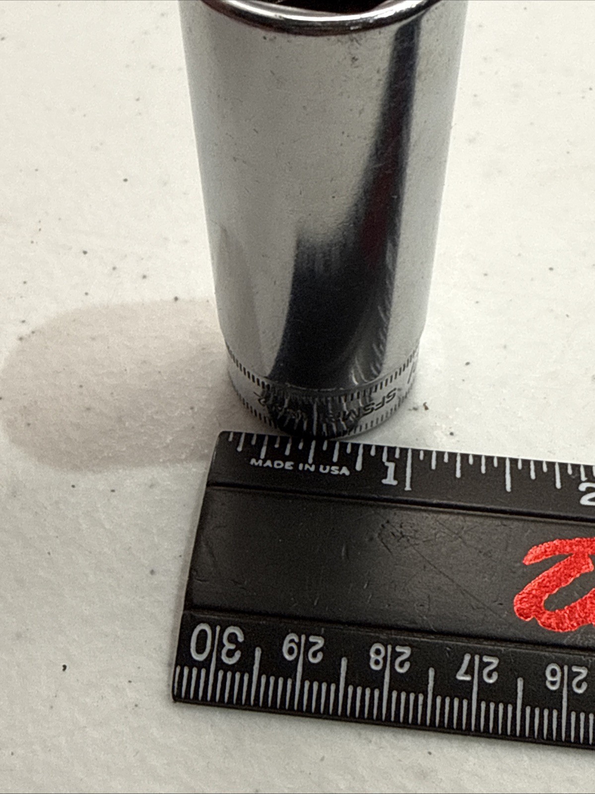 Snap on Tools SFSM21 21mm Metric Drive Deep Socket 3/8″ Drive 6 Point USA