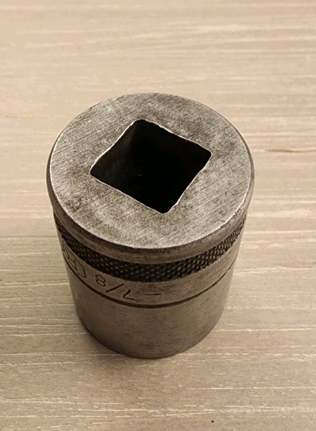 Craftsman USA 7/8″ Socket 12 Point 1/2″ Drive Vtg. BE Series Long C Underline