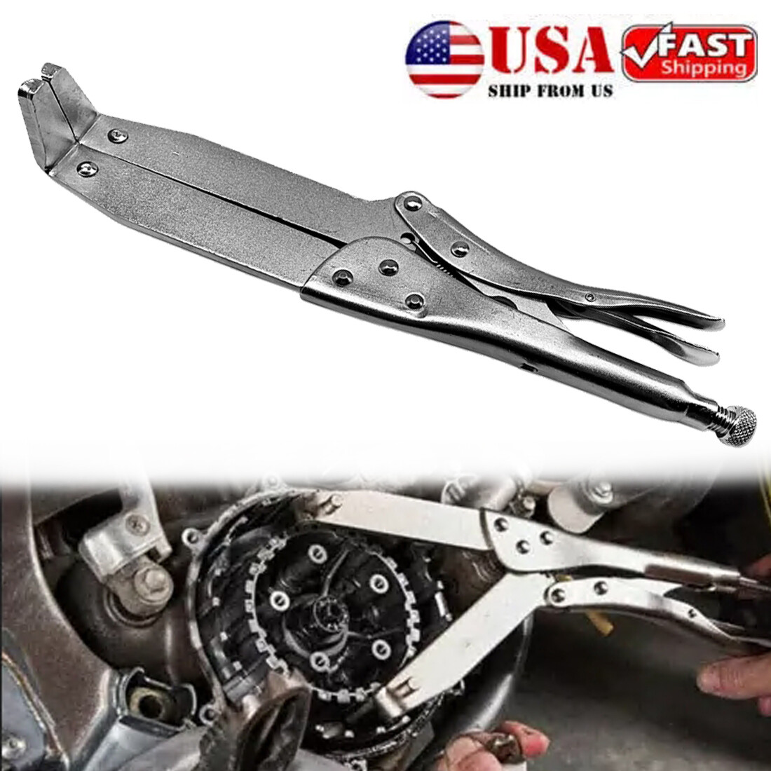 Clutch Holding Tool Motorcycle Clutch Hub Basket Holder Flywheel Holding Tool