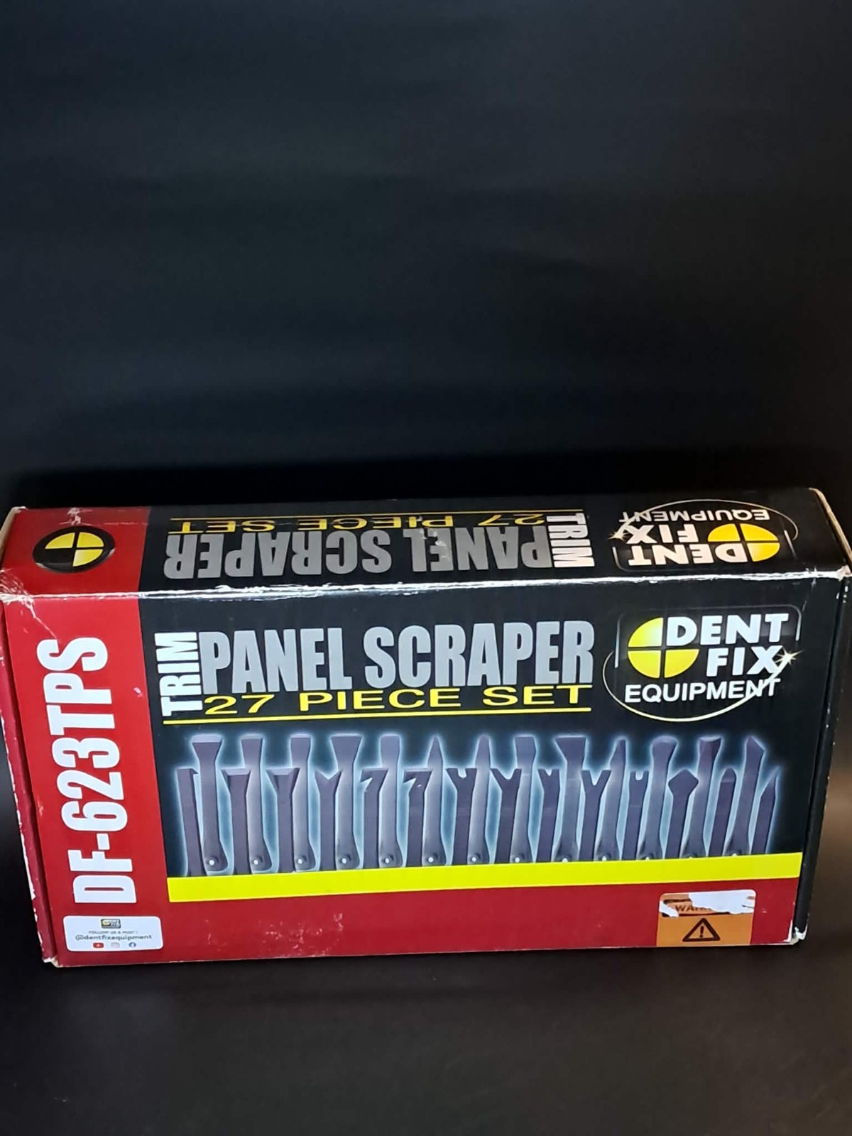dentfix equipment trim panel scraper 27 piece set DF-623TPS