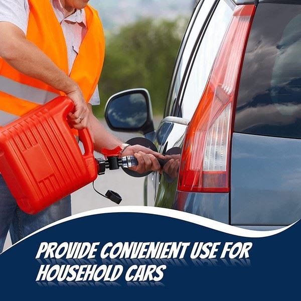 Convenient 5 Gallon Fuel Can Hose Designed for Quick Refueling Experience