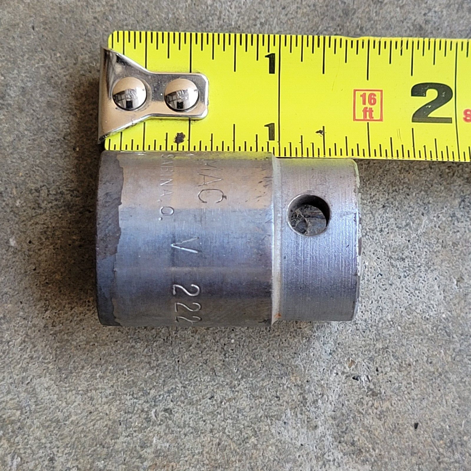 MAC Tools V222 11/16″ 12pt 1/2″ Drive Socket