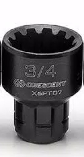 Crescent X6 Pass-Thru Socket 3/4 Universal Max Axess