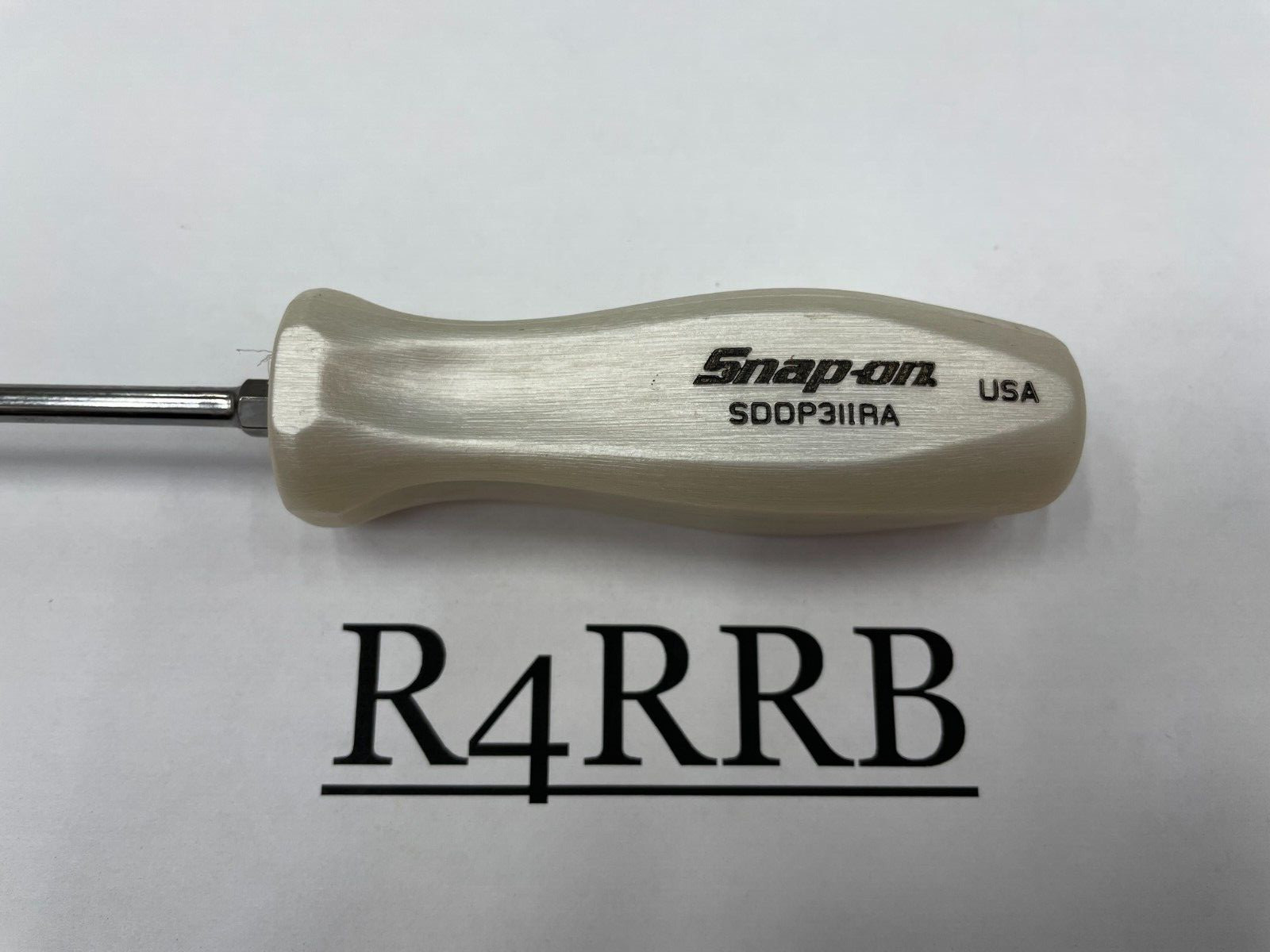 Snap-on Tools NEW PEARL WHITE Hard Handle #1 Phillips Screwdriver SDDP31IRAPW