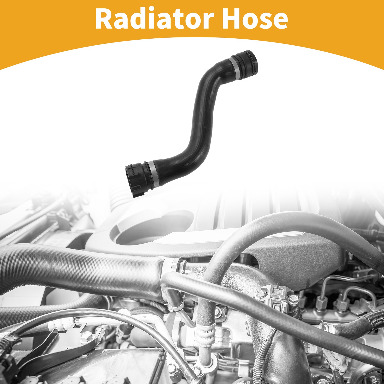 Radiator Hose for Mercedes-Benz C350e 2.0L 16-18 No. A2055016384