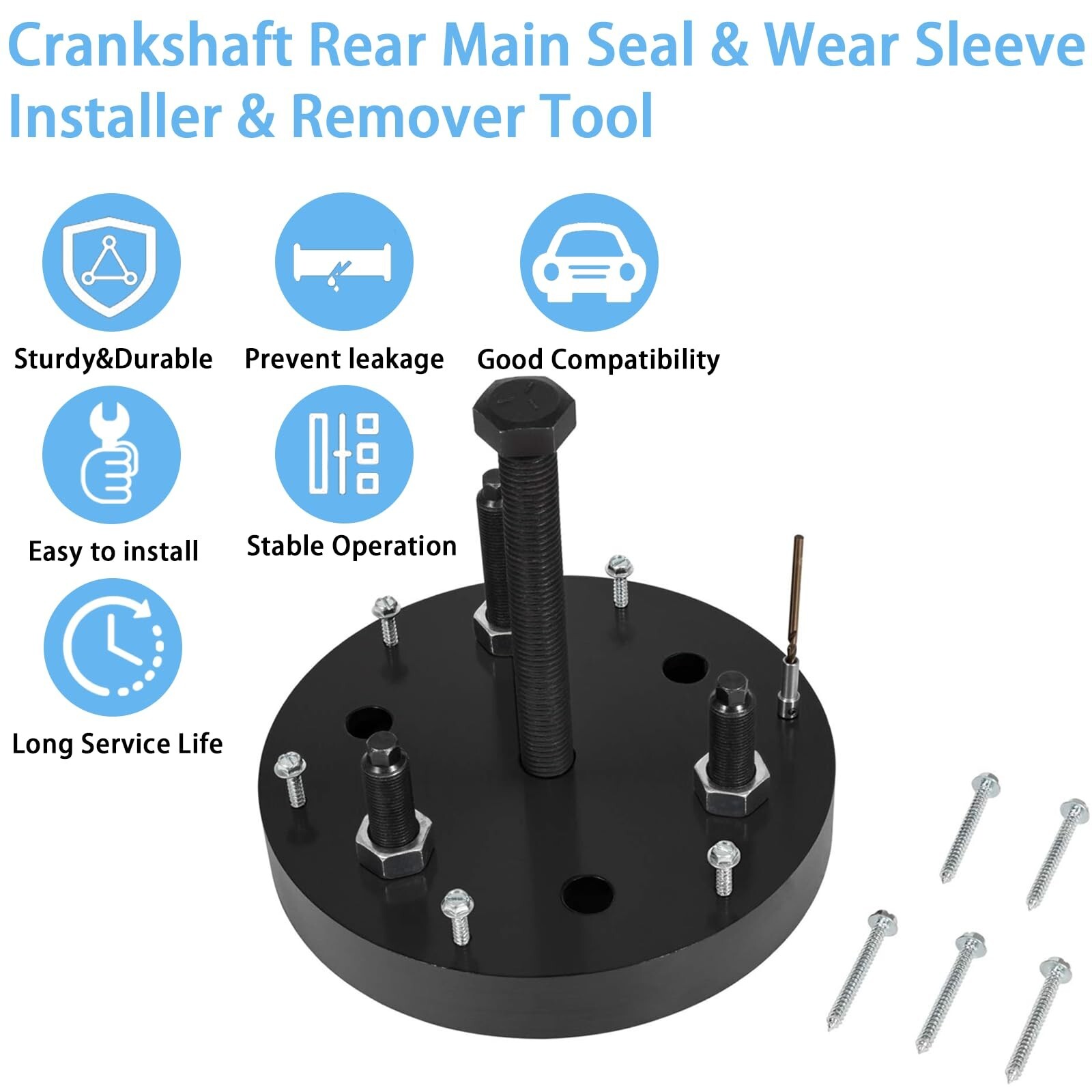 3164780 Rear Seal Wear Sleeve Installer Remover Tool for Cummins ISX15 ISX12 QSX