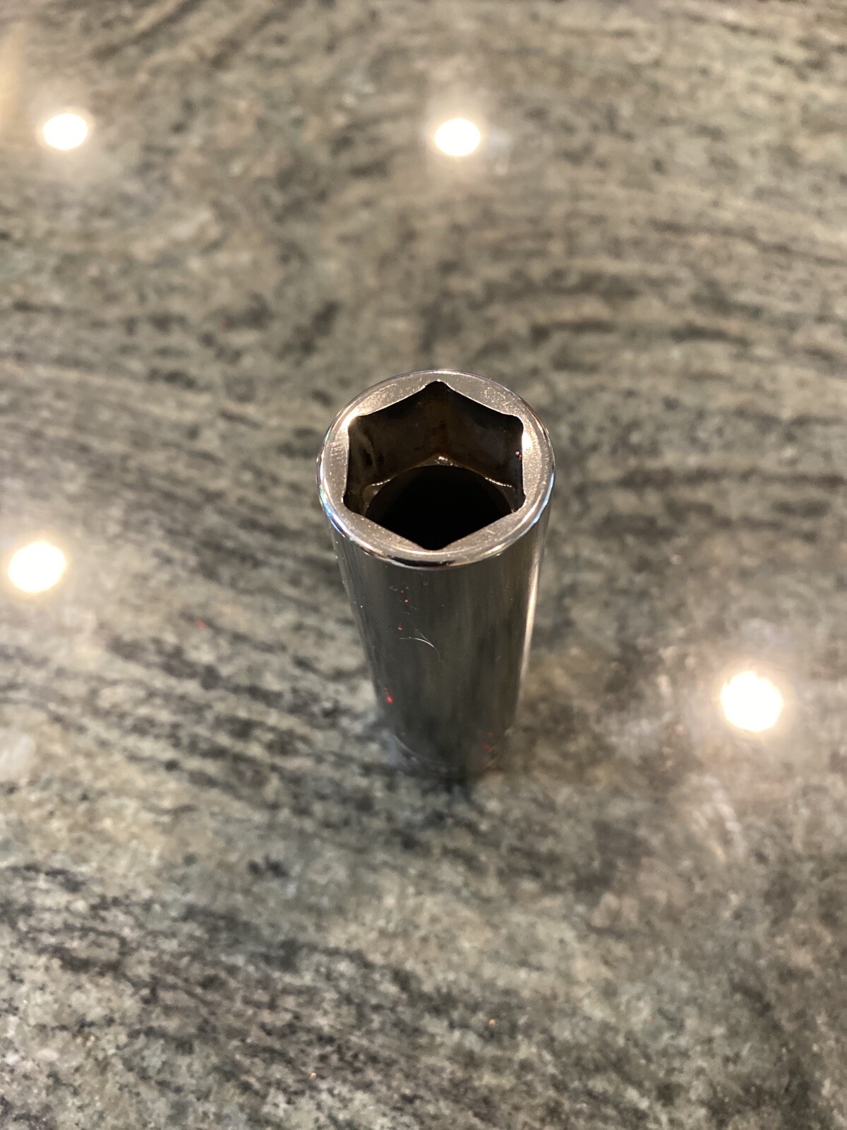 Snap-on ts221 1/2″ drive 11/16” sae deep 6 point chrome socket