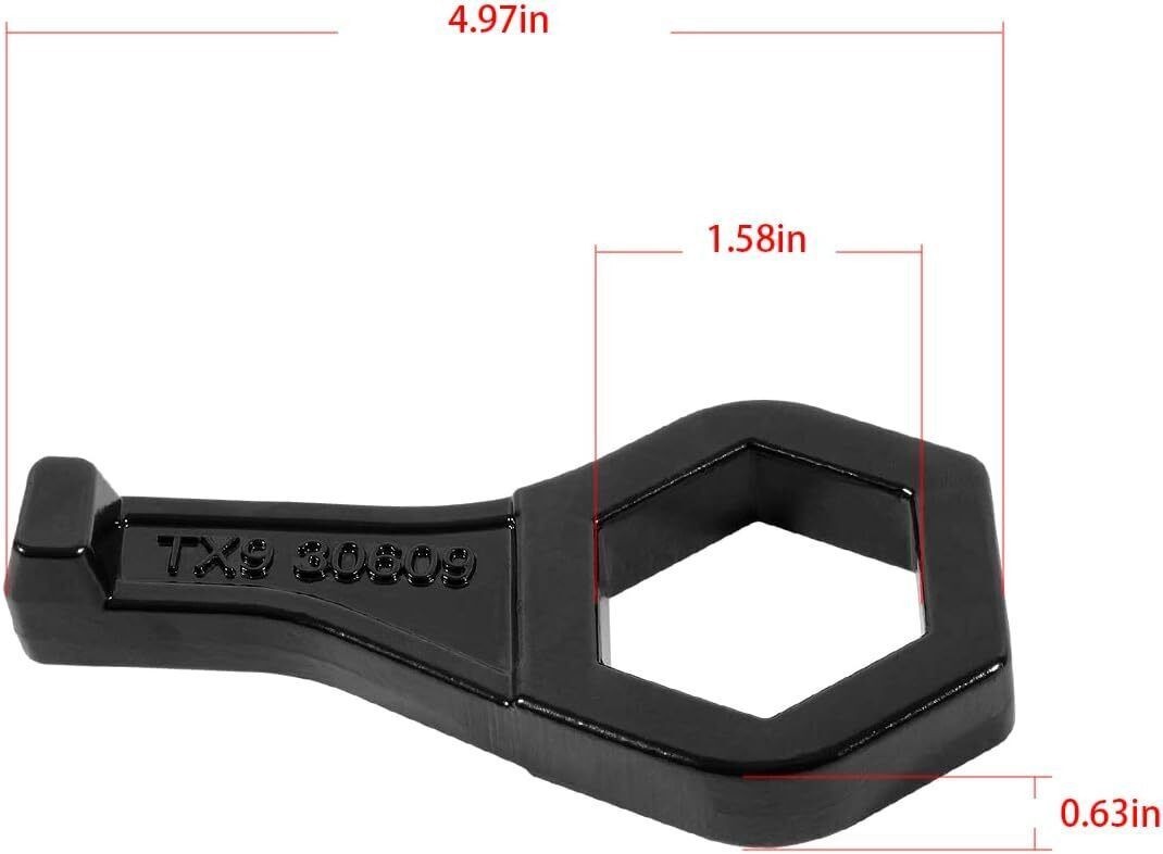 30609 Model TX9 Cap Nut Wrench Outer Nut Wrench Fits Porkchop Style,Size: 1-1/2″