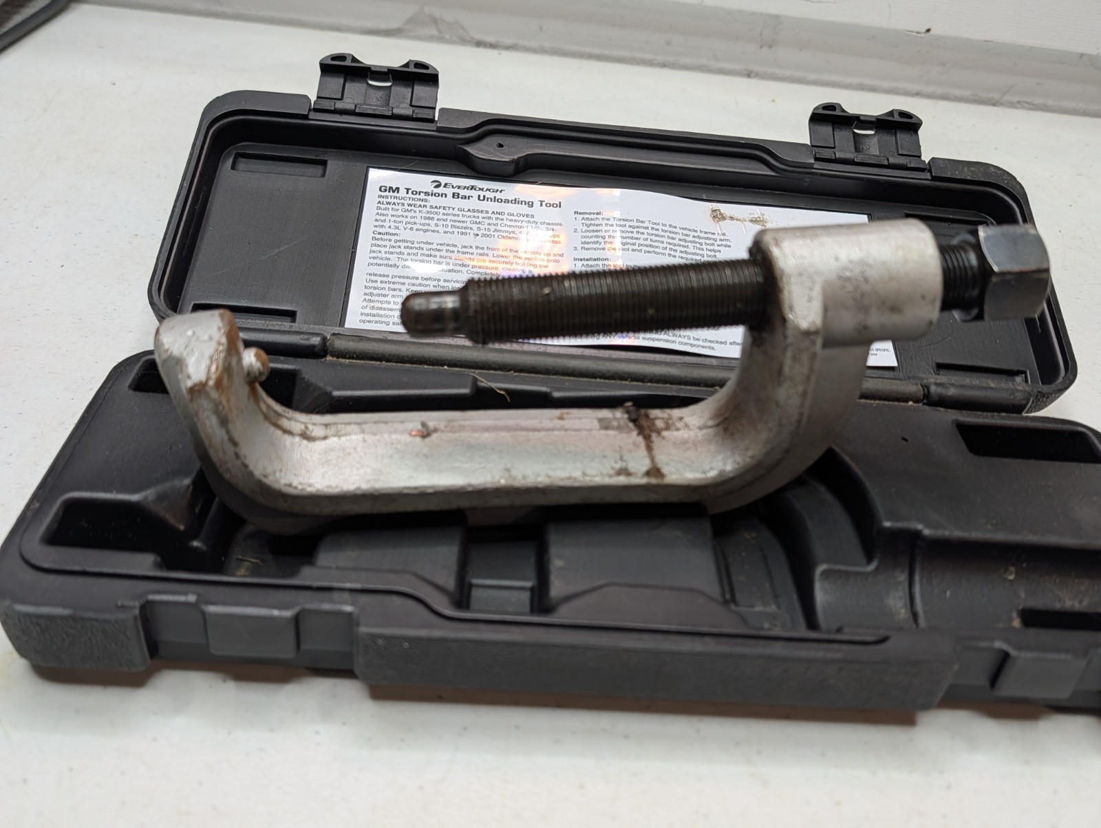 Evertough GM Torsion Bar Tool 67012 GMC K-3500 S-10 Blazer S-15 Jimmy Bravada