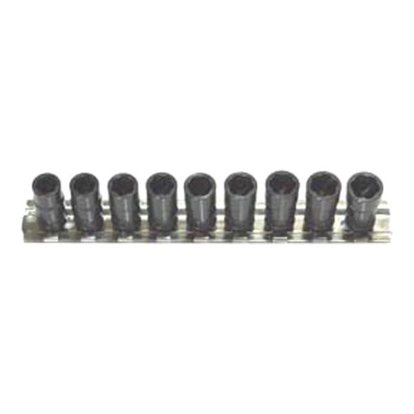 Turbo Sockets 9-piece 1/4″ Drive 7.75 to 10 mm Bolt Extractor Set