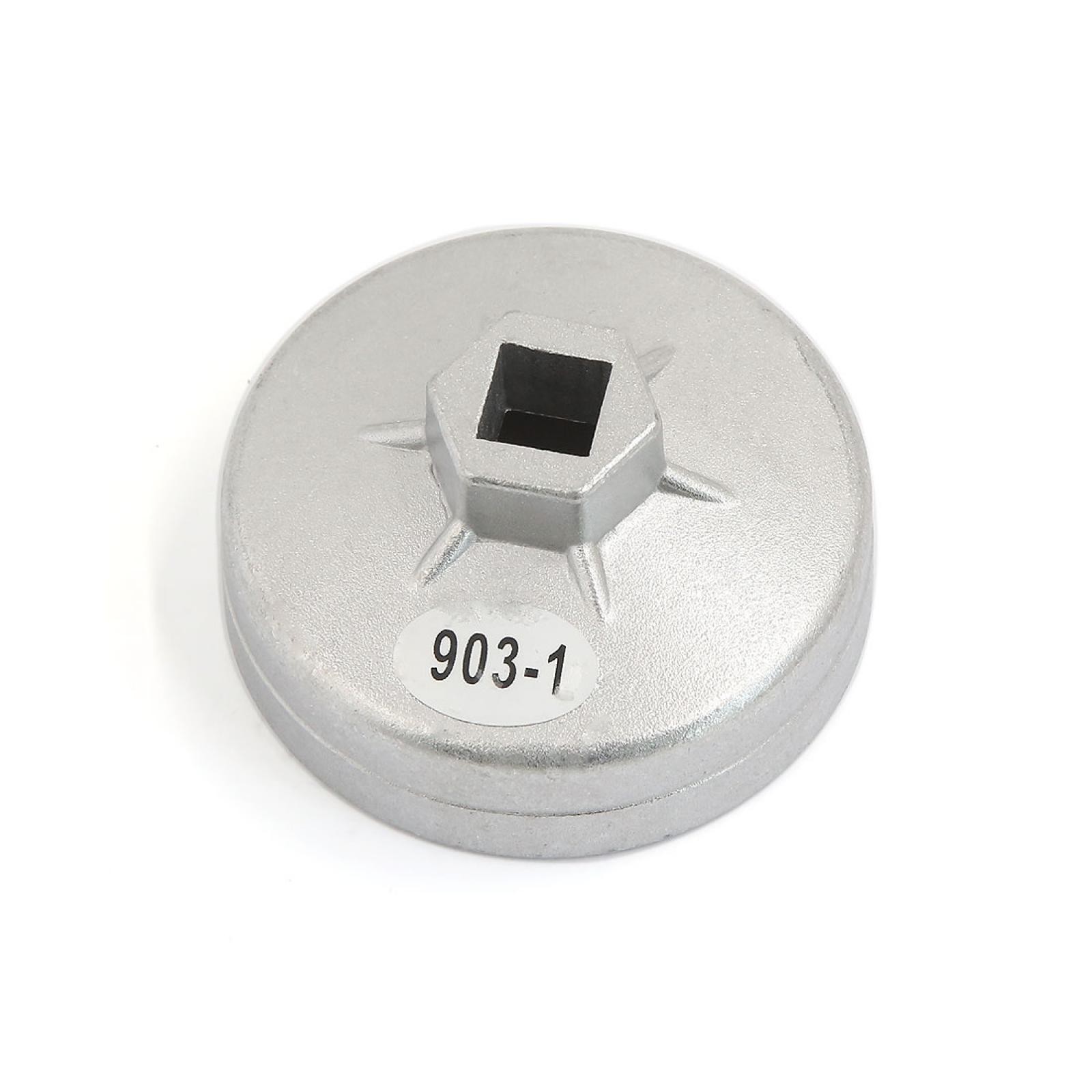 1/2″ Square 15 Flutes 75mm Drive End Cap Oil Filter Wrench