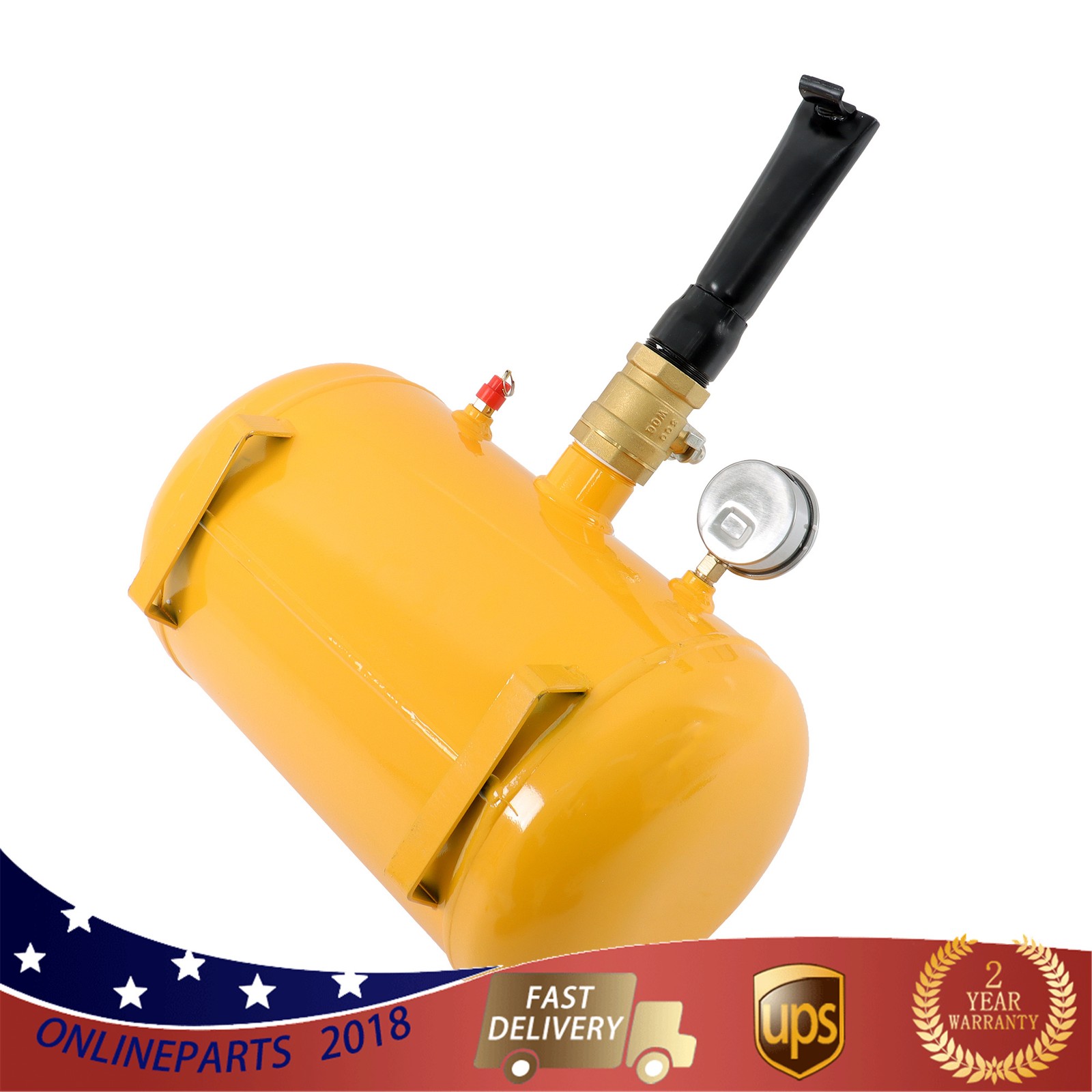 5 Gallon Heavy Duty Air Tire Bead Seater Blaster Seating Tool Carbon Steel 145