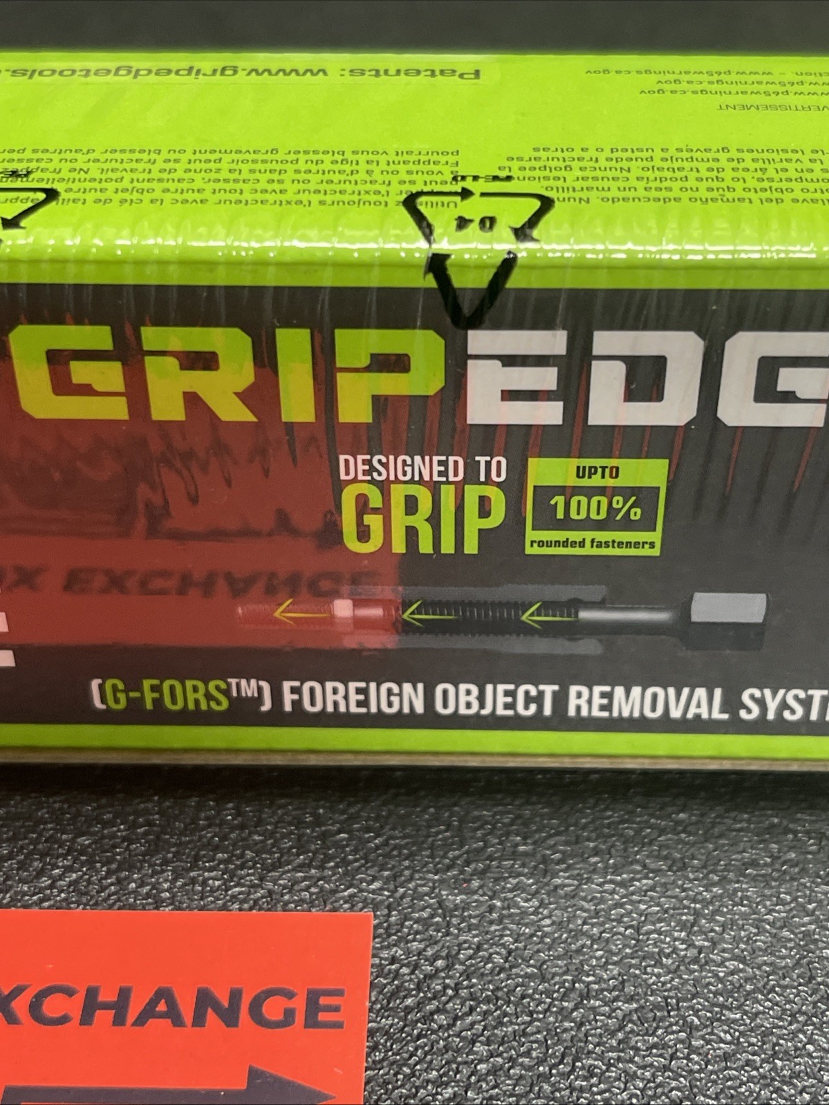 Gripedge XAM9S 9 Pc 1/4″ Dr Metric RPT Socket Extractor Set Grip Edge XAM9S