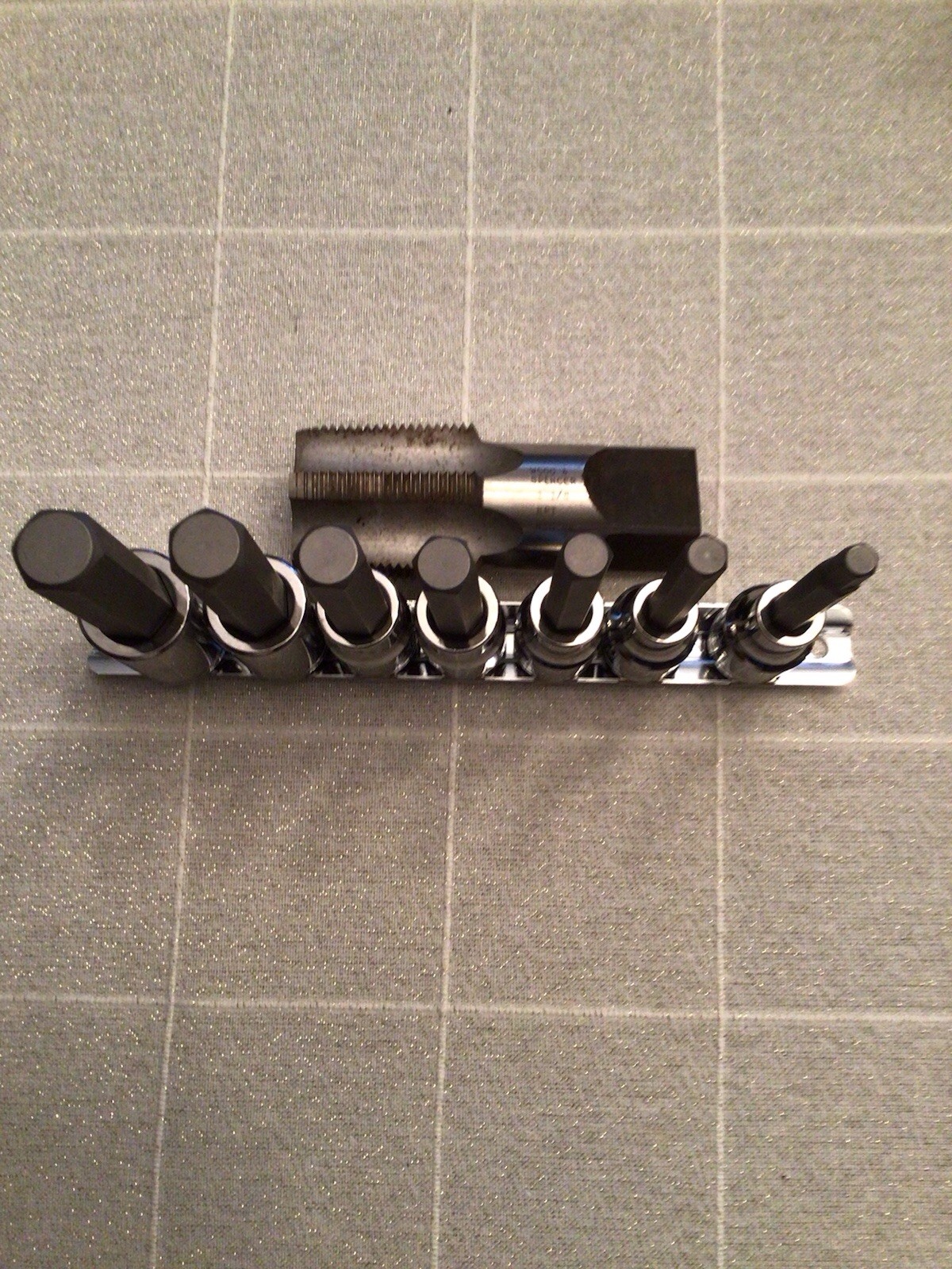 7 Pc. Westward 1/2 Drive Hex Bit Socket Set 1/4”- 5/8” Nice !!