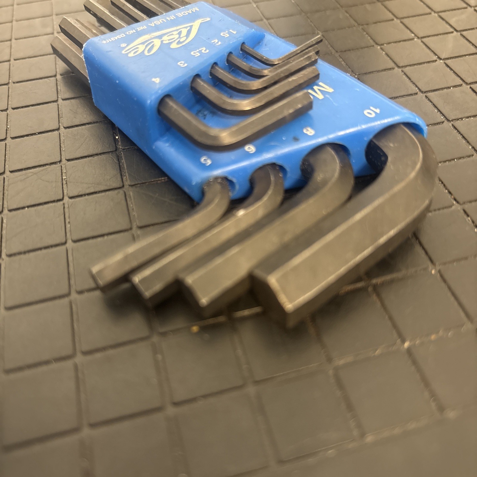 Lisle 42300 Metric Allen Set 9 piece 1.5,2,2.5,3,4,5,6,8,10mm
