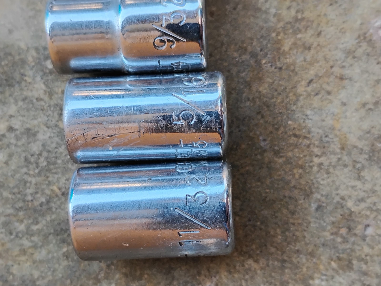 Craftsman 10pc. 1/4″ Socket Set 6pt 1/2″ – 5/32″ USA