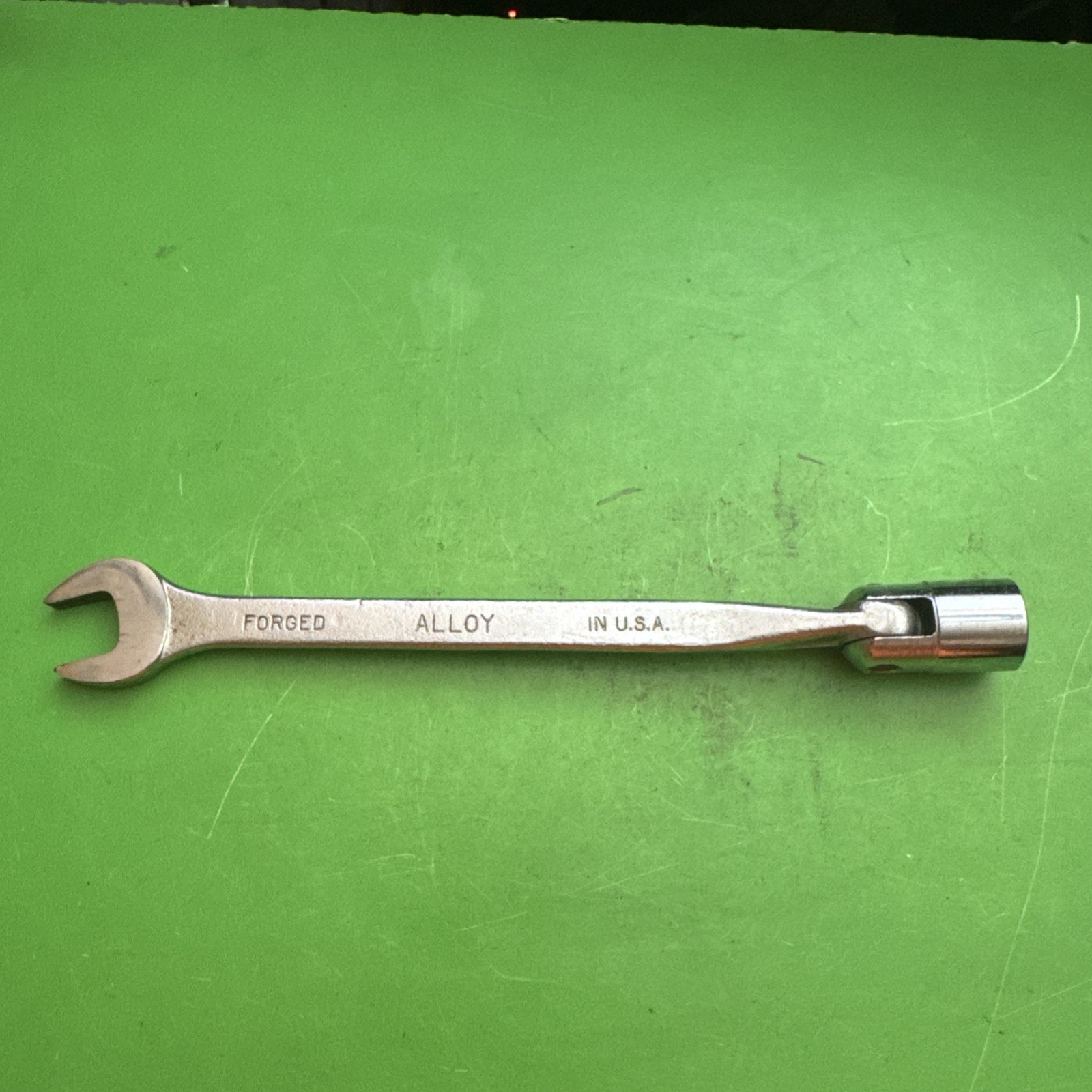 S-K USA 12 Point Flex Head Socket Open End Saltus Wrench SAE Size 5/8″ MPN FC-20