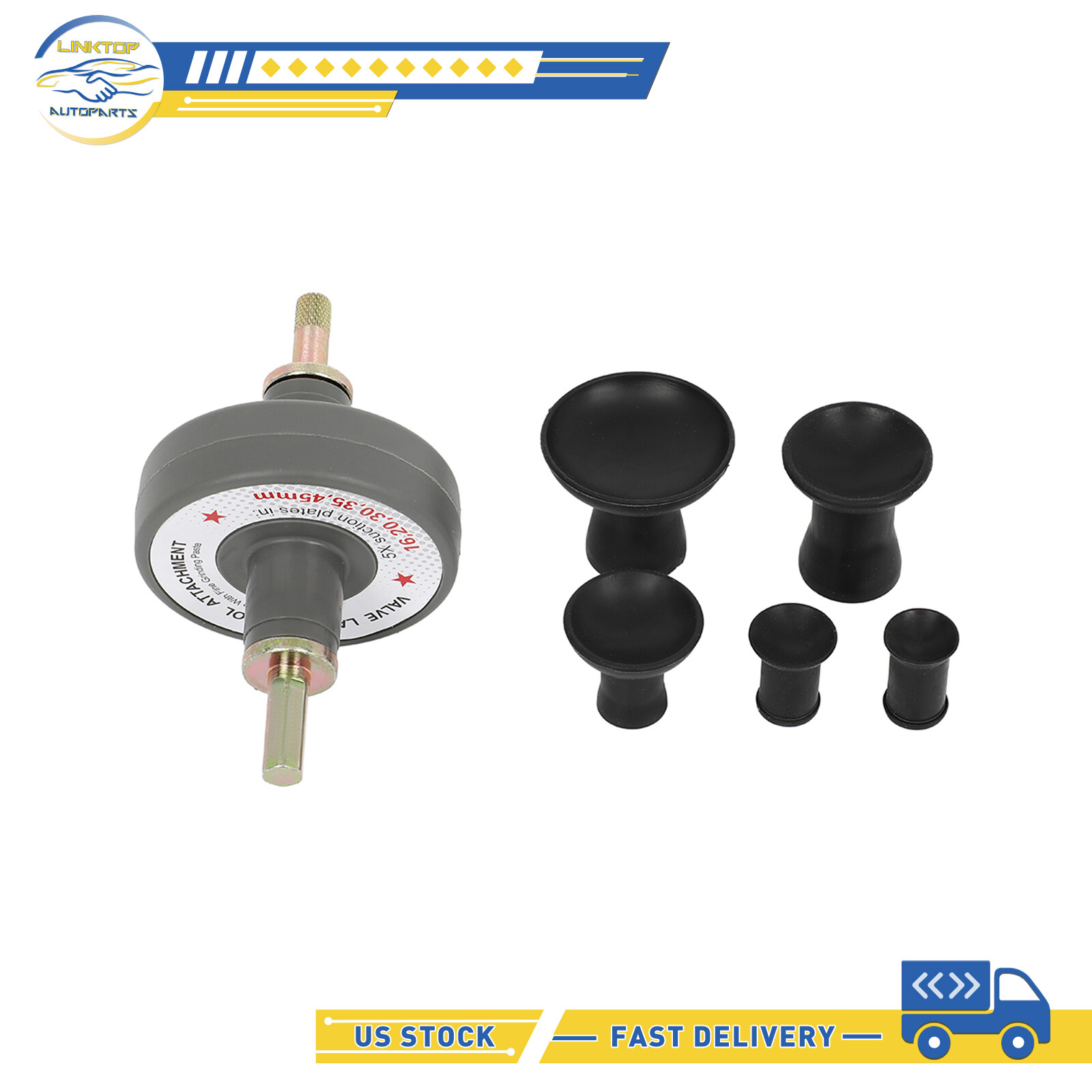 20mm-45mm Valve Lapping Attachment Tool Valve Lapper Kit