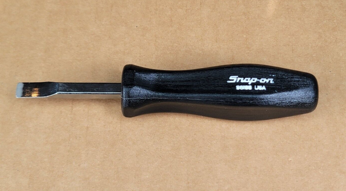 Snap-on Tools USA NEW BLACK Hard Handle Small Dzus Fastener Screwdriver S6189