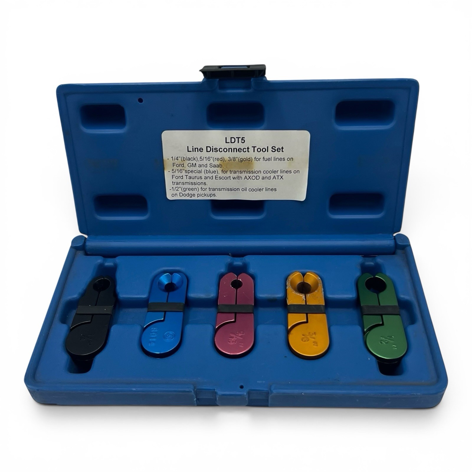 Blue point line disconnect tool set LDT5