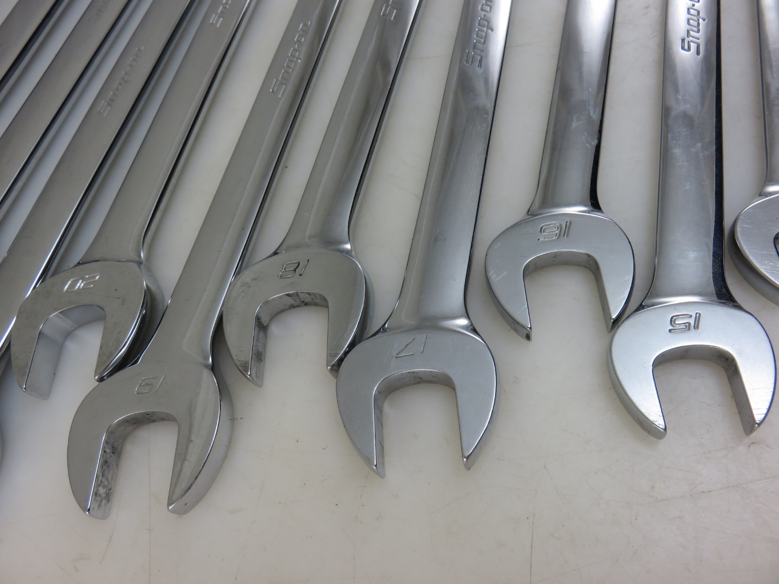 Snap-On METRIC OEXM Series Combination Wrench 14pc Set 10mm-22mm + 26mm