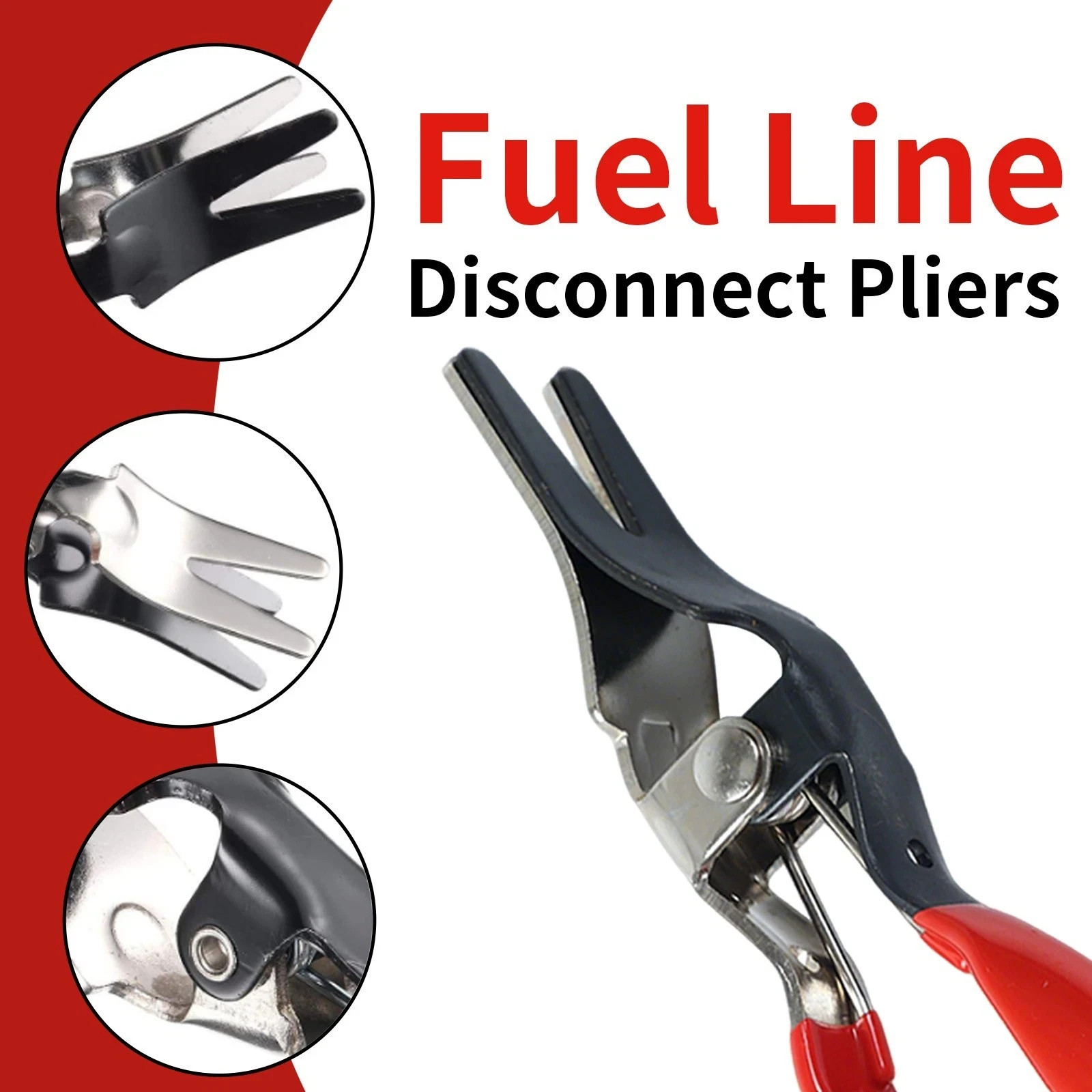 Separator Pliers Pipe Tool Angled Auto Fuel Water Vacuum Line Tube Hose Remover