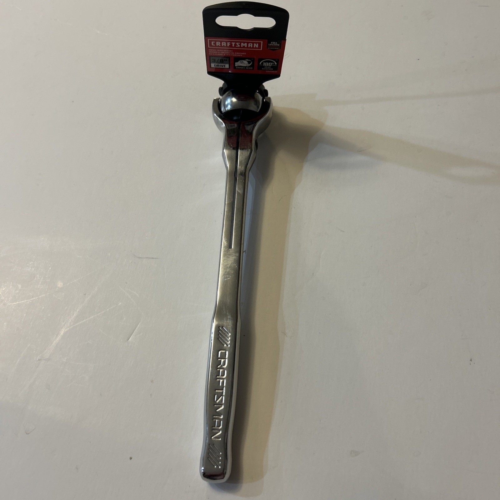 CRAFTSMAN 72-Tooth 3/8-in Drive Rotating Head Ratchet Swivel Head CMMT99422