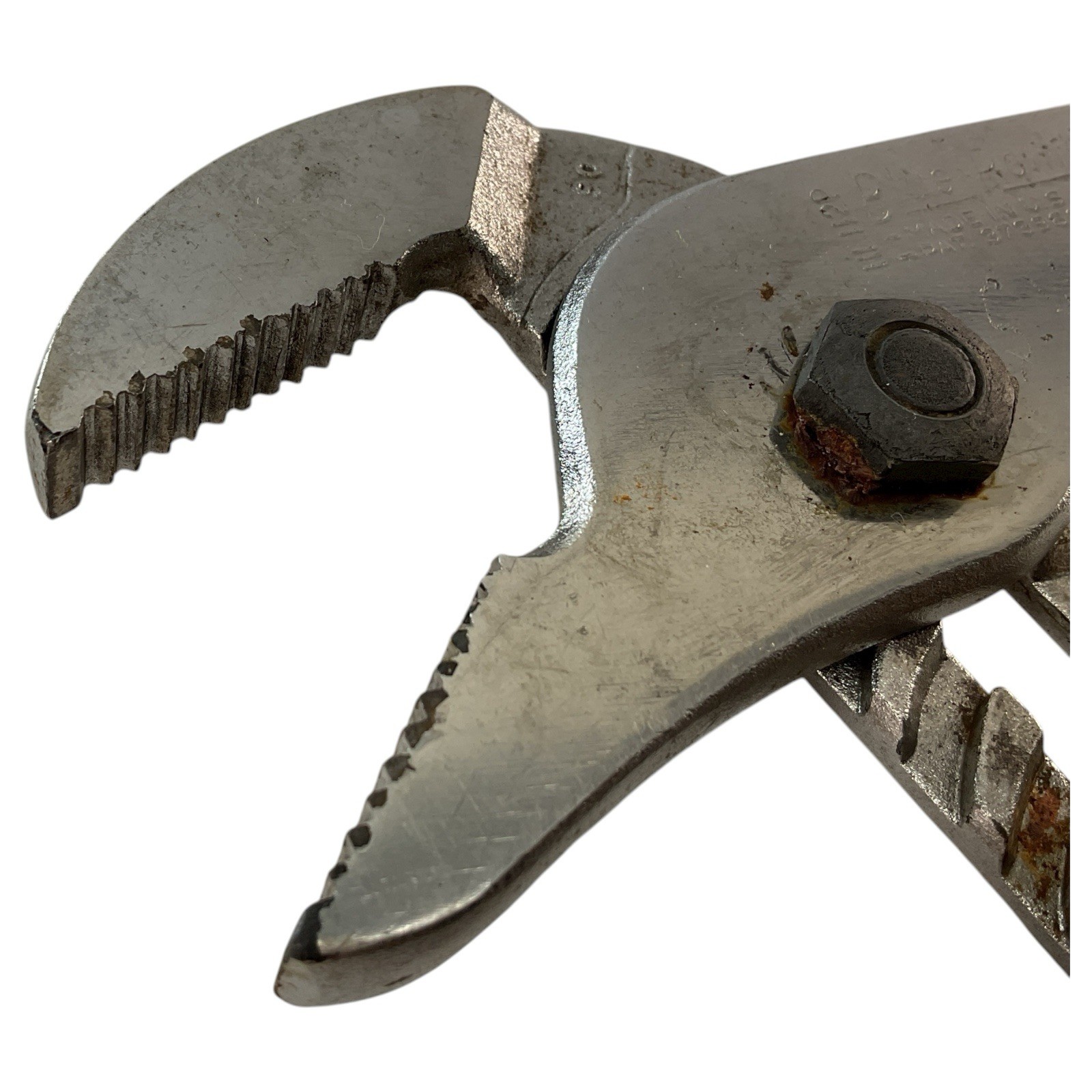 Blue Point Tools HL112P 12 Inch Slip Joint Pliers Red Handle Vintage USA Made
