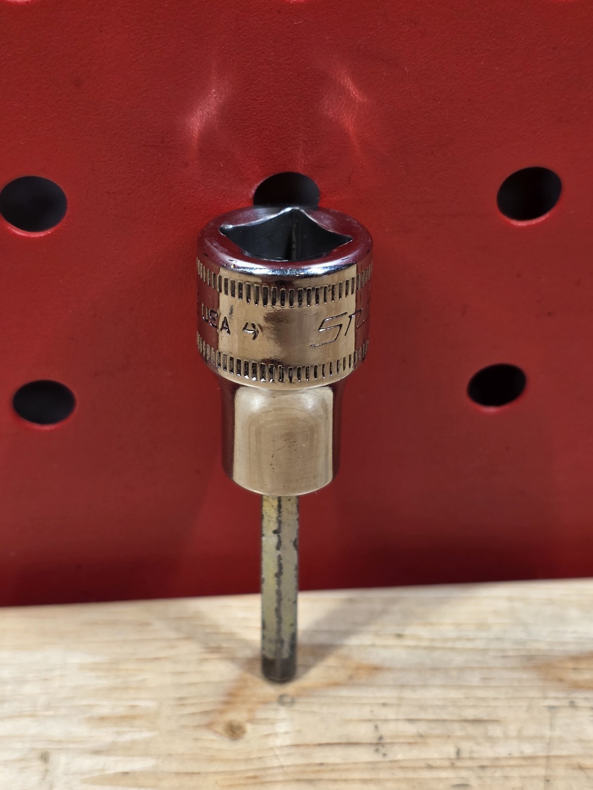 Snap-on Tools FAM4E 4mm 3/8″ Drive Metric Hex Bit Chrome Socket Driver USA