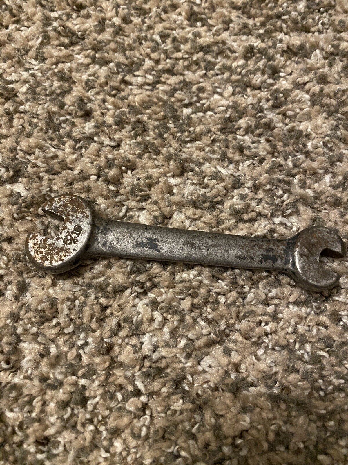 Vintage Tool J H Willams Dexter Open End Wrench 721 5/16” X 1/4”