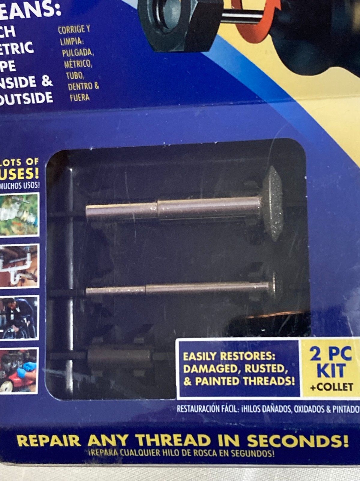 ROTARY THREAD Damaged Thread Repair Tool Restore, Repair, and Clean NEWX