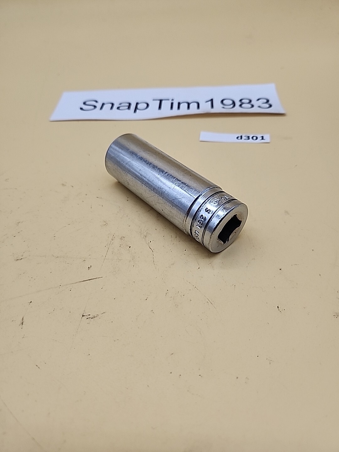 Snap-on Tools Deep Well Socket S261 1/2″ Drive 13/16″ 12-Point USA