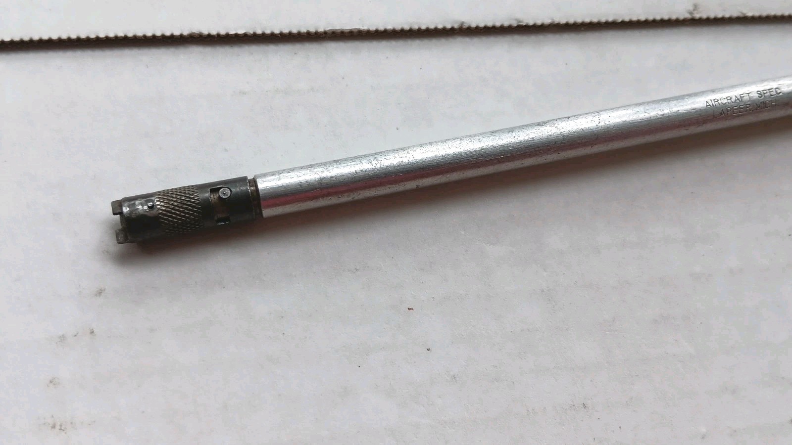 Aircraft Spec Lapeer Mich 9” inch Flat Blade Screw Starter