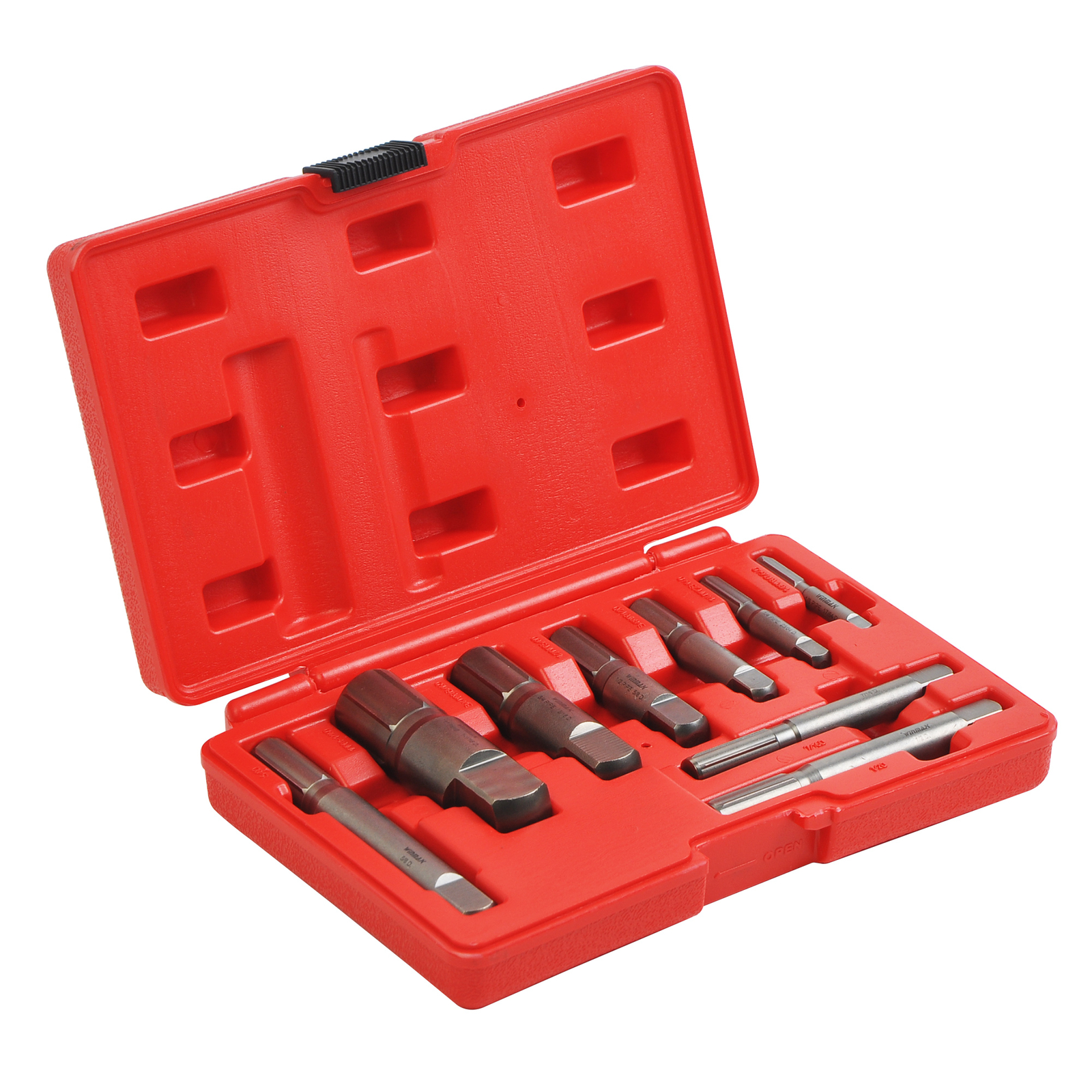9pcs Pipe Extractor Set, 1/8″ – 1 Inch, Broken Pipe Extractors for Damaged Parts