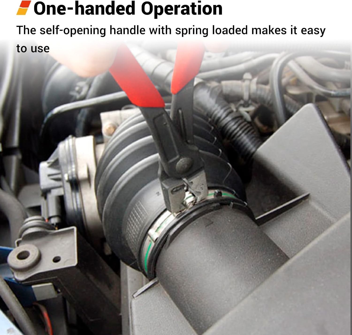 Clic-R Type Hose Clamp Plier Collar Clips Car Water Pipe Removal Repair Tool
