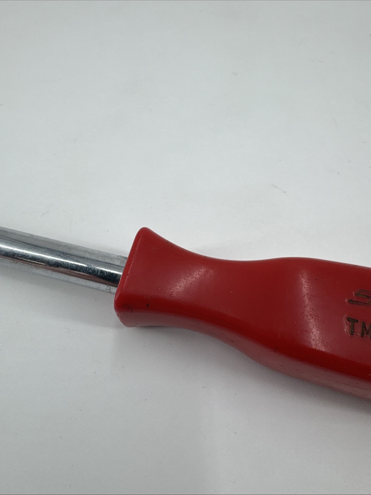 Snap-on Tools USA RARE RED 1/4″ Drive 10″ Length Standard Shank Driver TM9CSR