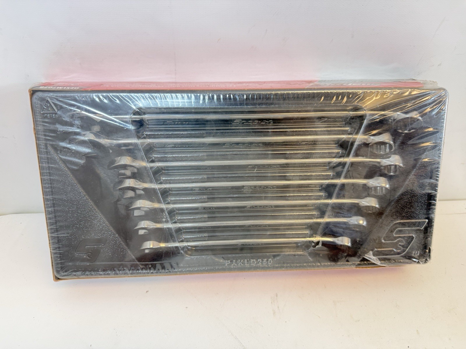 NEW Snap On OEXLM707B 7pc 10-17mm Metric Long Length Combo Wrench Set USA