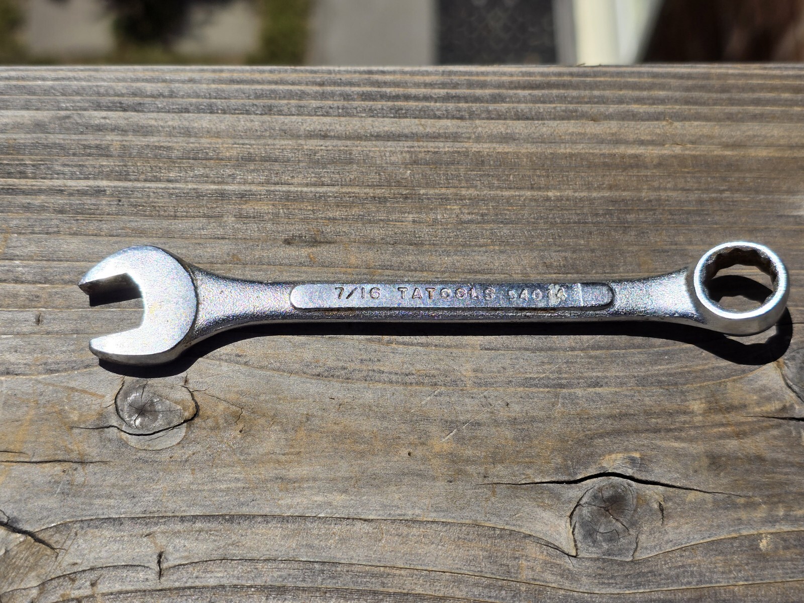 TATOOLS 54014 7/16″ SAE Combination Wrench Taiwan