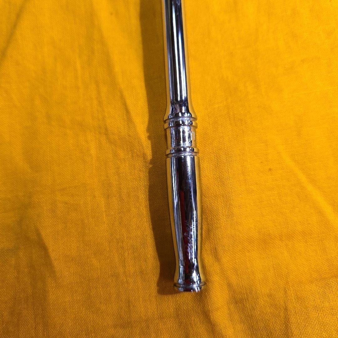 Snap-on TL72 1/4″ Drive Chrome Long Handle Ratchet sold as is